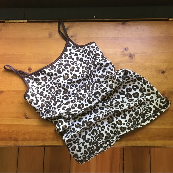 Justice Girls size 6/7 leopard print camisole tank - Picture 3 of 8
